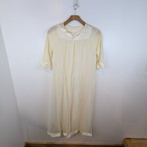 VTG 1960s/1970s Gossard Artemis Housecoat/Nightgown Cover, Sz M